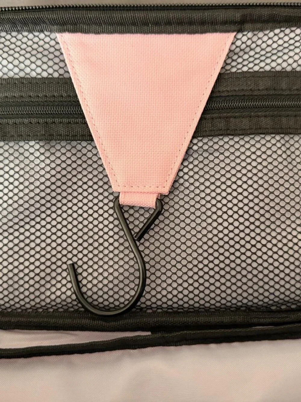 Pink Hanging Shower Caddy Bag Portable Dorm Gym Travel Organizer - NWOT